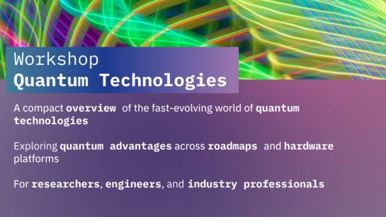 Overview of workshop content