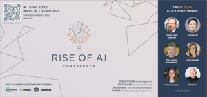 DFKI auf der Rise of AI Conference 2022 vertreten