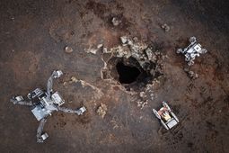 Paving the way for long-term missions on the moon: European team of autonomous robots explores lava cave in Lanzarote