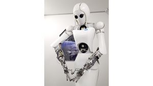 Abschied aus Bremen: DFKI-Roboter AILA geht als Robotik-Botschafterin nach Berlin