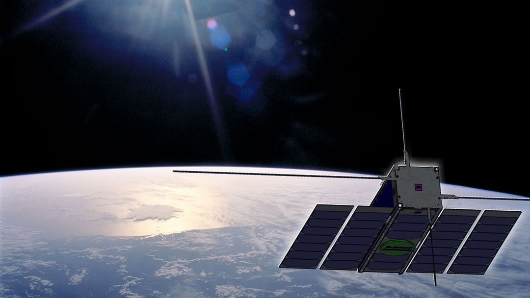 OPS-SAT der ESA, ein 2019 ins All geschickter Mini-Satellit