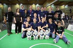 DFKI wird mit B-Human zum vierten Mal in Folge Europameister im Roboterfußball