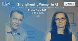 Gemeinsam Frauen in der KI stärken – DFKI und Women in AI & Robotics starten Kooperation mit virtuellem Event