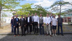 Wissenschaftsminister Clemens Hoch besucht die DFKI-Außenstelle Trier