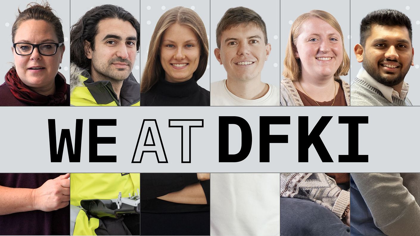 Portraits von sechs Forschenden des DFKI - Teaser We at DFKI Staffel 2