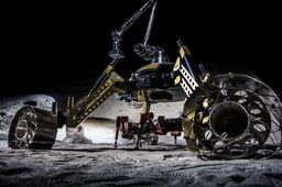 Ein Fall für zwei: Roboterteam fit für Suche nach Wasser in Mondkratern