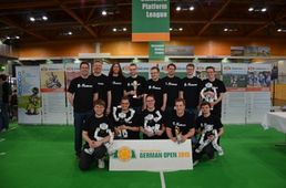Bremer Team B-Human gewinnt zum siebten Mal in Folge bei den RoboCup German Open