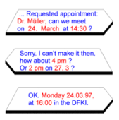 Automatisierte Terminabsprache mit elektronischer Post