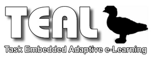 TEAL – Handlungsorientiertes E-Learning durch aufgabenspezifische Bereitstellung von personalisierten Kurrikula (Task-Embedded Adaptive e-Learning).